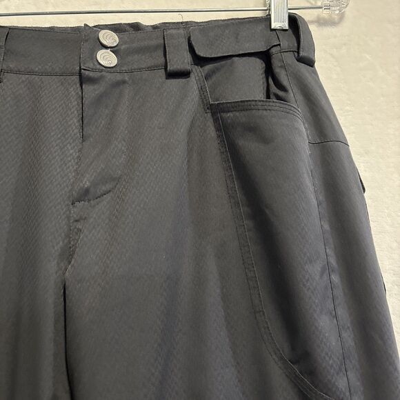 Spyder Bombshell Ski Pants Women's Size 8 Black Winter Sample Snowboard Pants - Picture 3 of 16